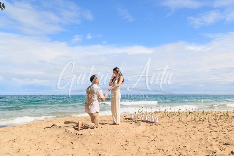 Marriage Proposal in Puerto Viejo (Punta Uva Beach) Costa Rica