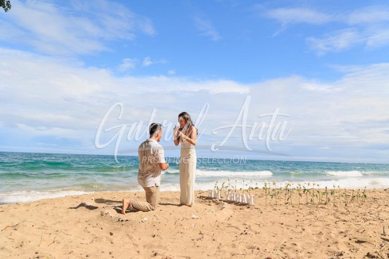 Marriage Proposal in Puerto Viejo (Punta Uva Beach) Costa Rica