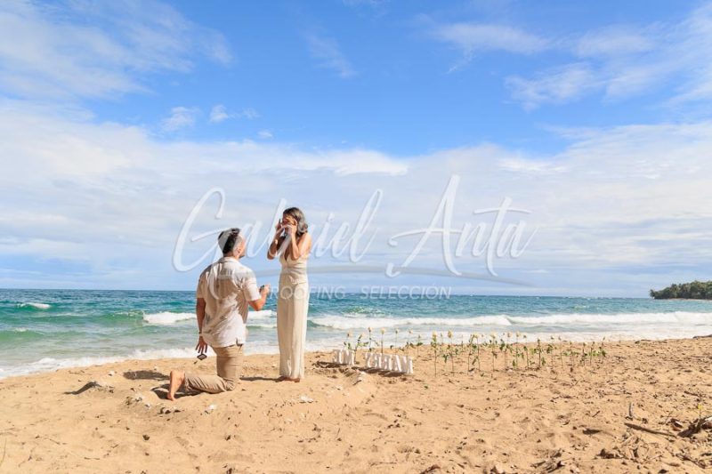 Marriage Proposal in Puerto Viejo (Punta Uva Beach) Costa Rica