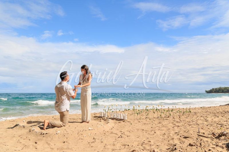 Marriage Proposal in Puerto Viejo (Punta Uva Beach) Costa Rica