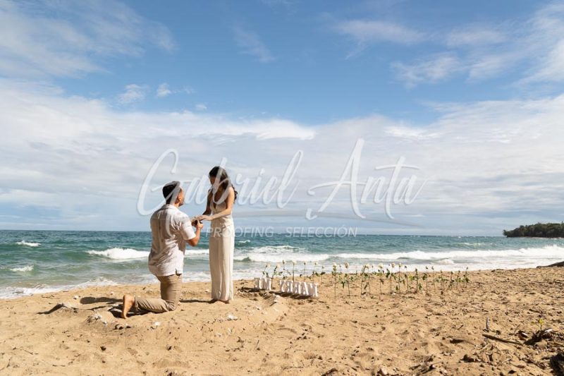 Marriage Proposal in Puerto Viejo (Punta Uva Beach) Costa Rica