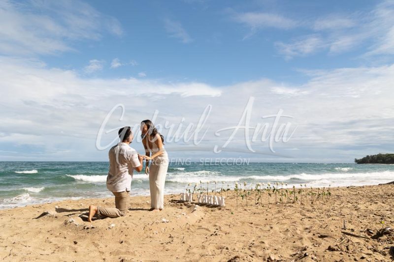 Marriage Proposal in Puerto Viejo (Punta Uva Beach) Costa Rica