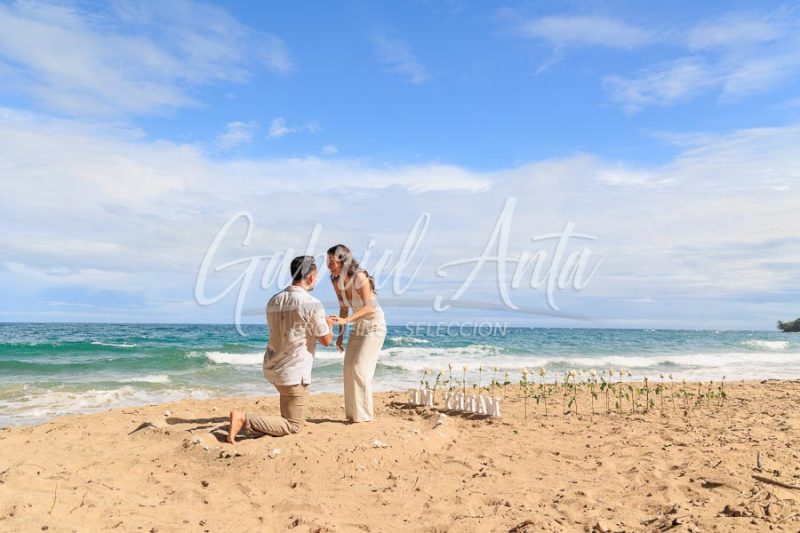 Marriage Proposal in Puerto Viejo (Punta Uva Beach) Costa Rica