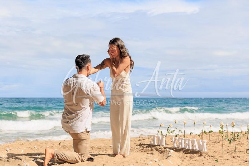 Marriage Proposal in Puerto Viejo (Punta Uva Beach) Costa Rica