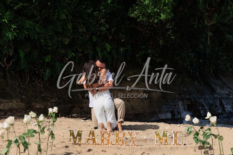 Marriage Proposal in Puerto Viejo (Punta Uva Beach) Costa Rica