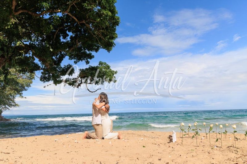 Marriage Proposal in Puerto Viejo (Punta Uva Beach) Costa Rica