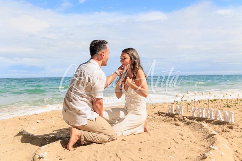 Marriage Proposal in Puerto Viejo (Punta Uva Beach) Costa Rica