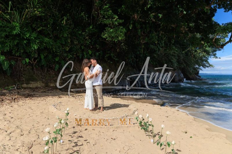 Marriage Proposal in Puerto Viejo (Punta Uva Beach) Costa Rica