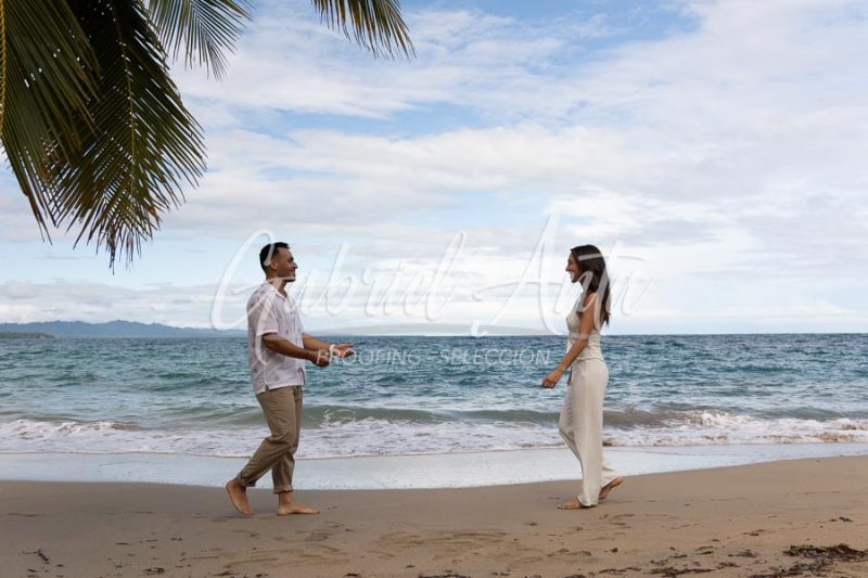 Marriage Proposal in Puerto Viejo (Punta Uva Beach) Costa Rica