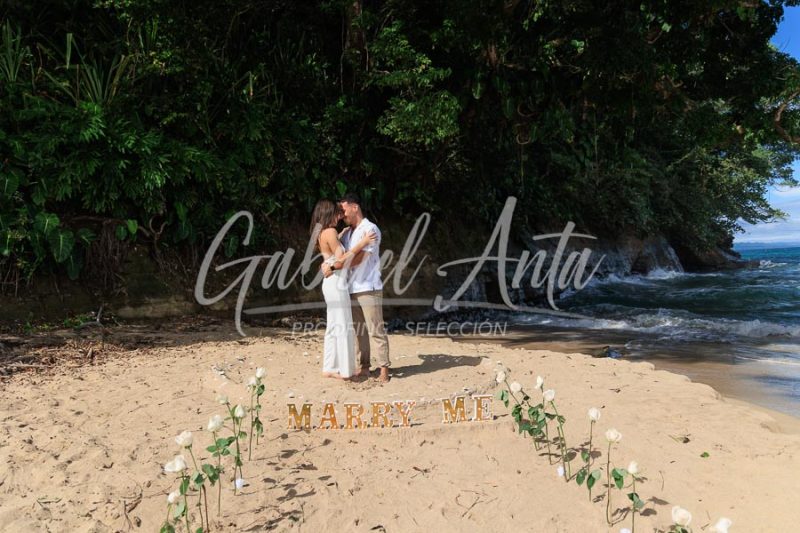 Marriage Proposal in Puerto Viejo (Punta Uva Beach) Costa Rica