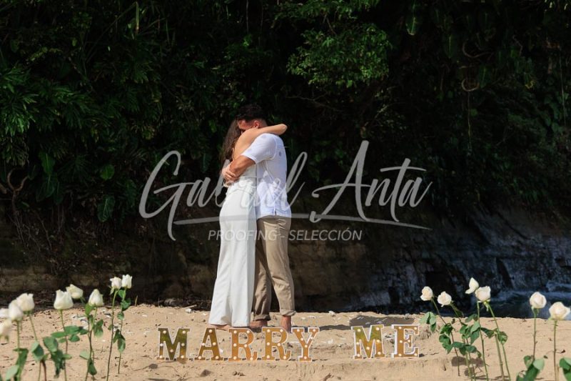 Marriage Proposal in Puerto Viejo (Punta Uva Beach) Costa Rica