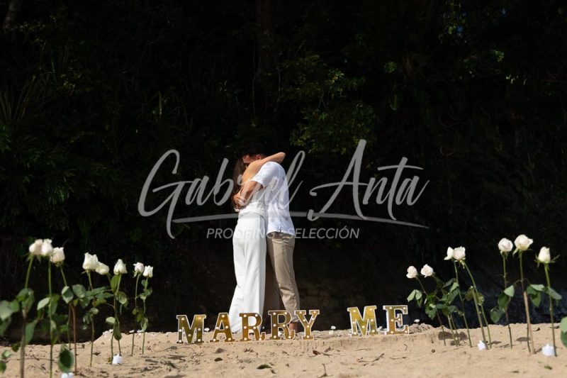 Marriage Proposal in Puerto Viejo (Punta Uva Beach) Costa Rica