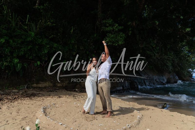 Marriage Proposal in Puerto Viejo (Punta Uva Beach) Costa Rica