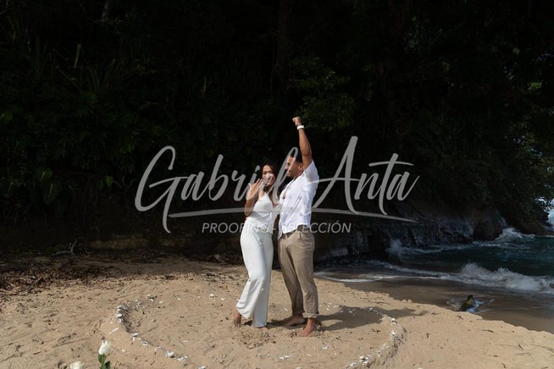 Marriage Proposal in Puerto Viejo (Punta Uva Beach) Costa Rica