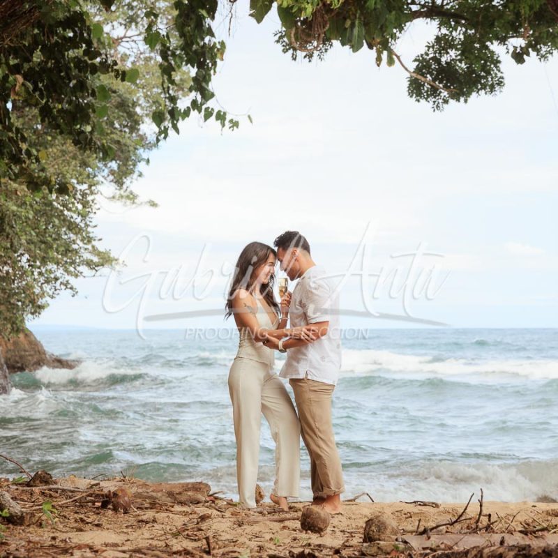 Marriage Proposal in Puerto Viejo (Punta Uva Beach) Costa Rica
