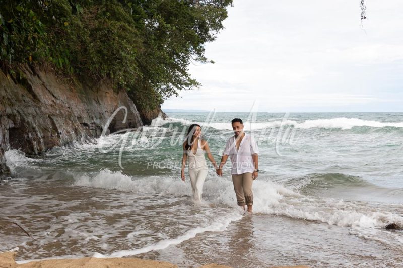 Marriage Proposal in Puerto Viejo (Punta Uva Beach) Costa Rica