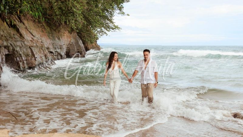 Marriage Proposal in Puerto Viejo (Punta Uva Beach) Costa Rica