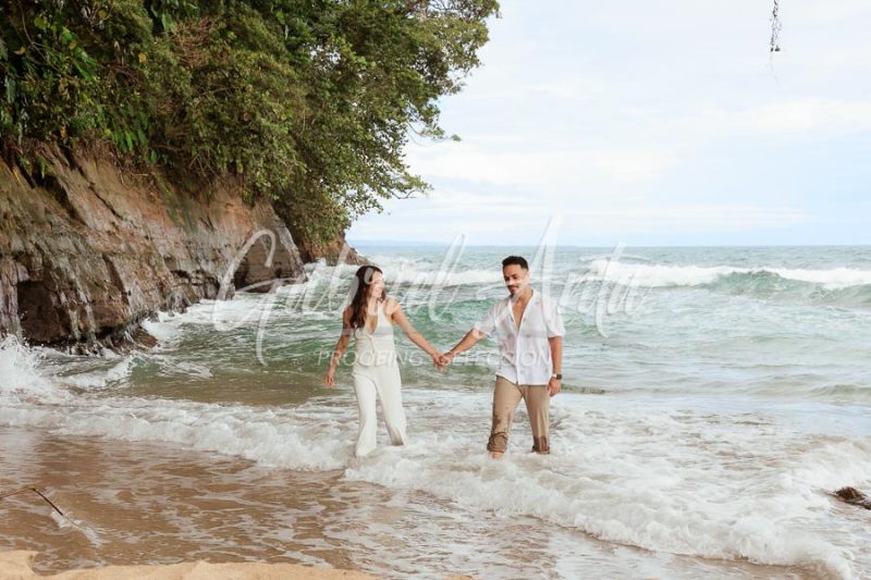 Marriage Proposal in Puerto Viejo (Punta Uva Beach) Costa Rica