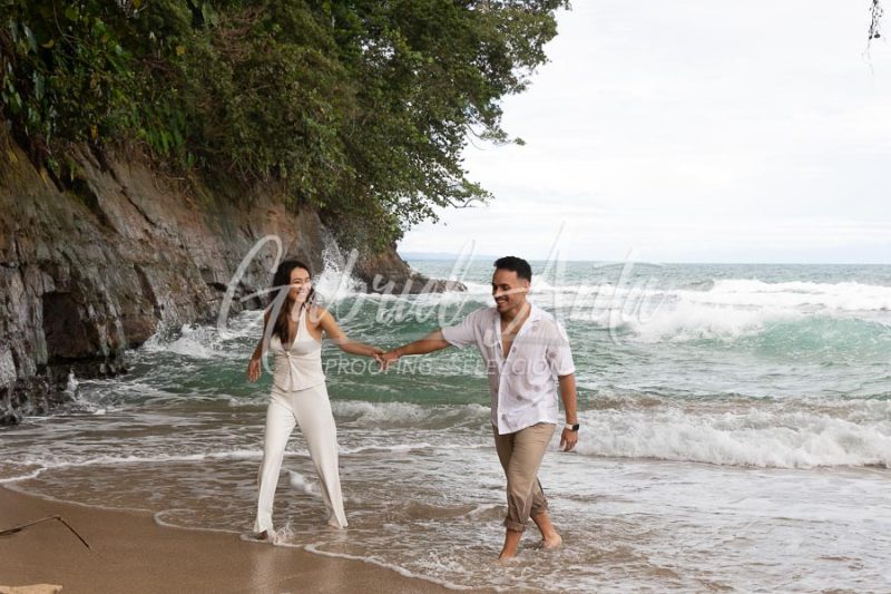 Marriage Proposal in Puerto Viejo (Punta Uva Beach) Costa Rica