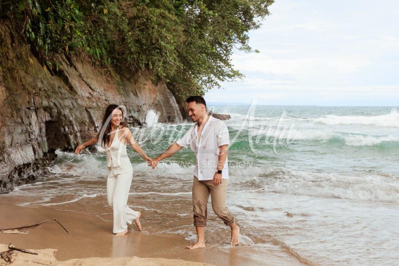Marriage Proposal in Puerto Viejo (Punta Uva Beach) Costa Rica