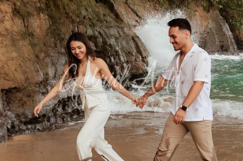 Marriage Proposal in Puerto Viejo (Punta Uva Beach) Costa Rica