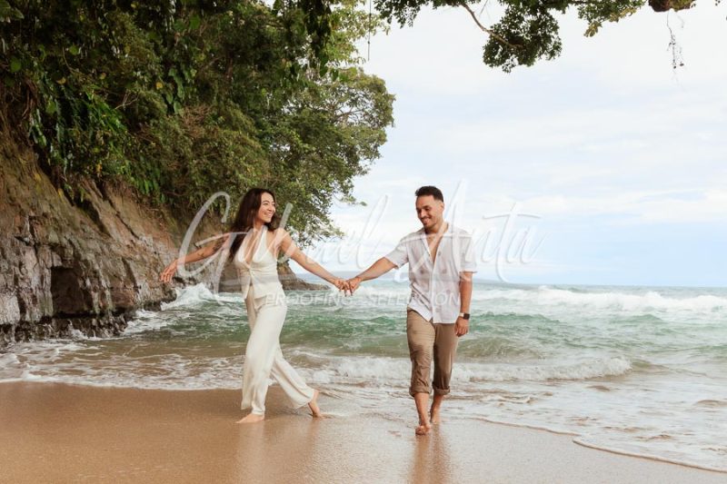 Marriage Proposal in Puerto Viejo (Punta Uva Beach) Costa Rica