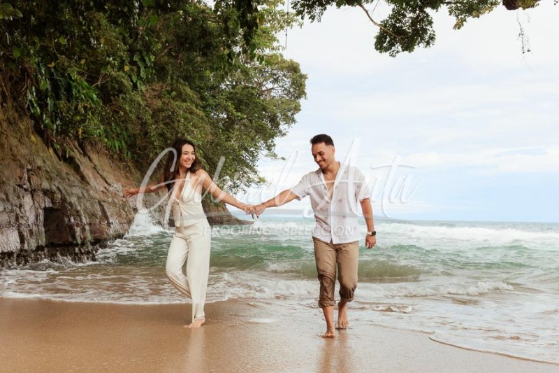 Marriage Proposal in Puerto Viejo (Punta Uva Beach) Costa Rica