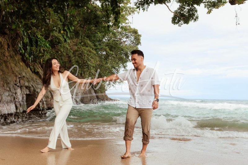 Marriage Proposal in Puerto Viejo (Punta Uva Beach) Costa Rica