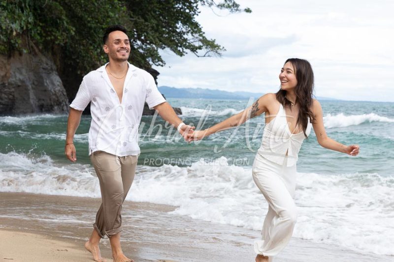 Marriage Proposal in Puerto Viejo (Punta Uva Beach) Costa Rica