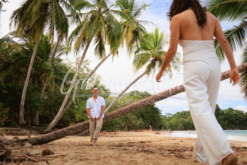Marriage Proposal in Puerto Viejo (Punta Uva Beach) Costa Rica