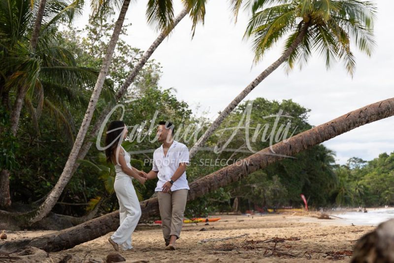 Marriage Proposal in Puerto Viejo (Punta Uva Beach) Costa Rica