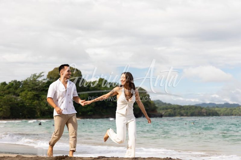 Marriage Proposal in Puerto Viejo (Punta Uva Beach) Costa Rica