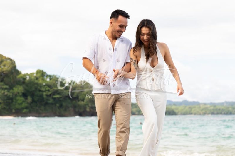 Marriage Proposal in Puerto Viejo (Punta Uva Beach) Costa Rica