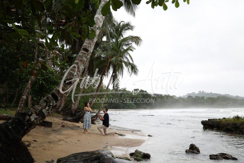 Propuesta de Matrimonio Playa Chiquita Puerto Viejo (Costa Rica)