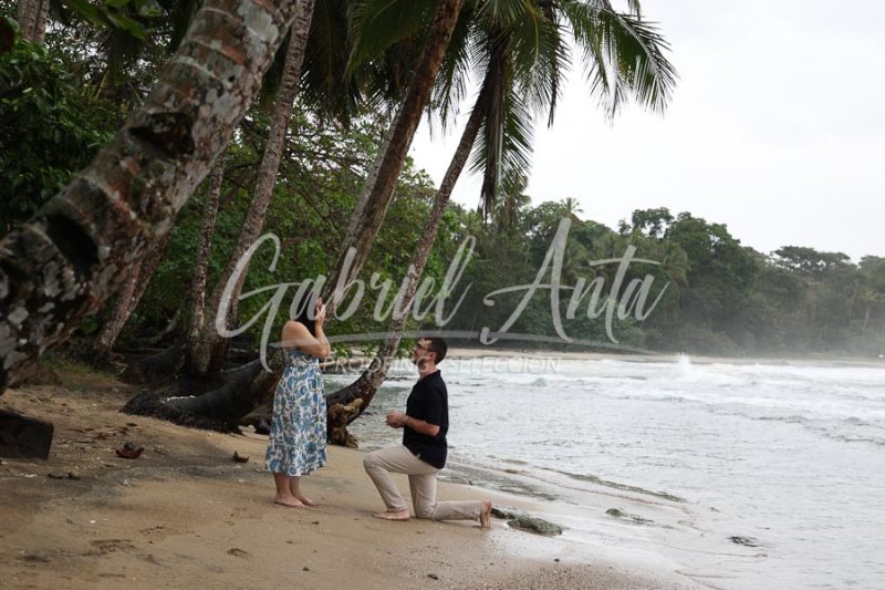 Propuesta de Matrimonio Playa Chiquita Puerto Viejo (Costa Rica)