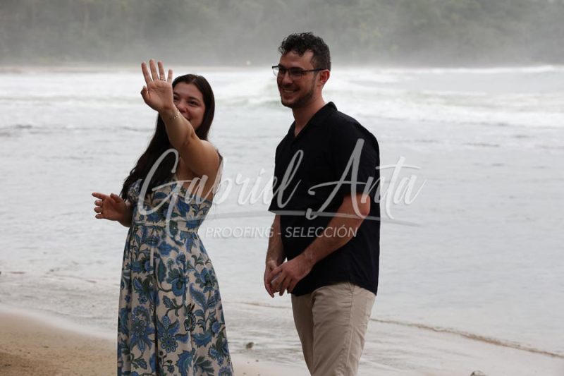 Propuesta de Matrimonio Playa Chiquita Puerto Viejo (Costa Rica)