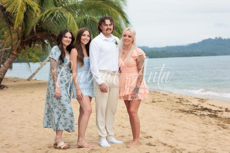 Costa Rica Elopement Puerto Viejo Beach