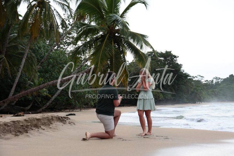 Marriage Proposal Costa Rica Puerto Viejo