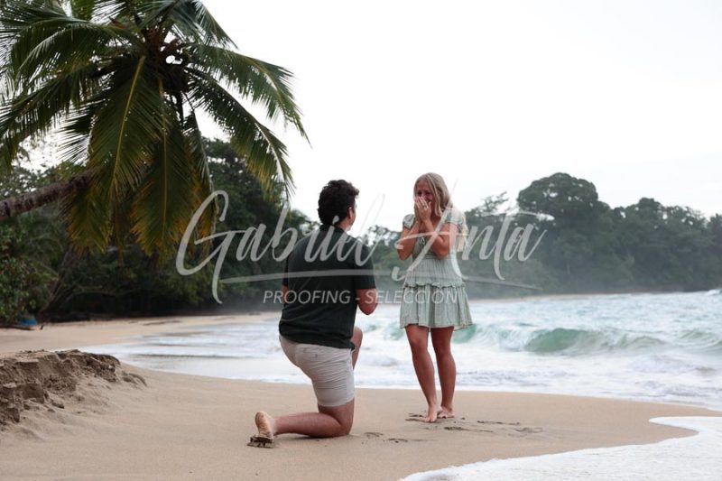 Marriage Proposal Costa Rica Puerto Viejo