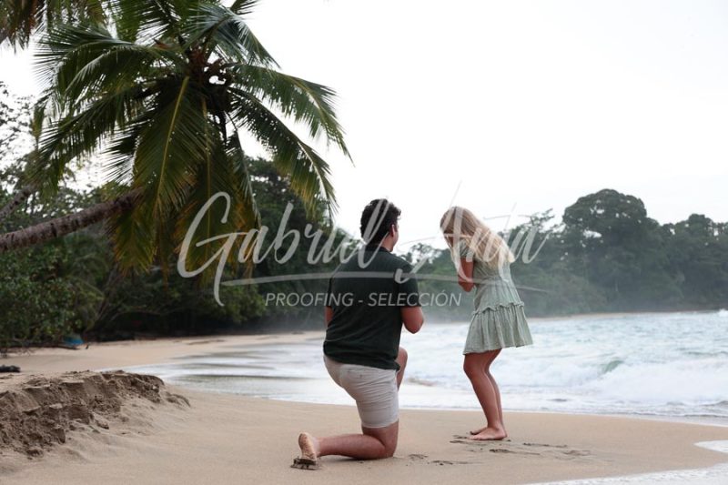 Marriage Proposal Costa Rica Puerto Viejo