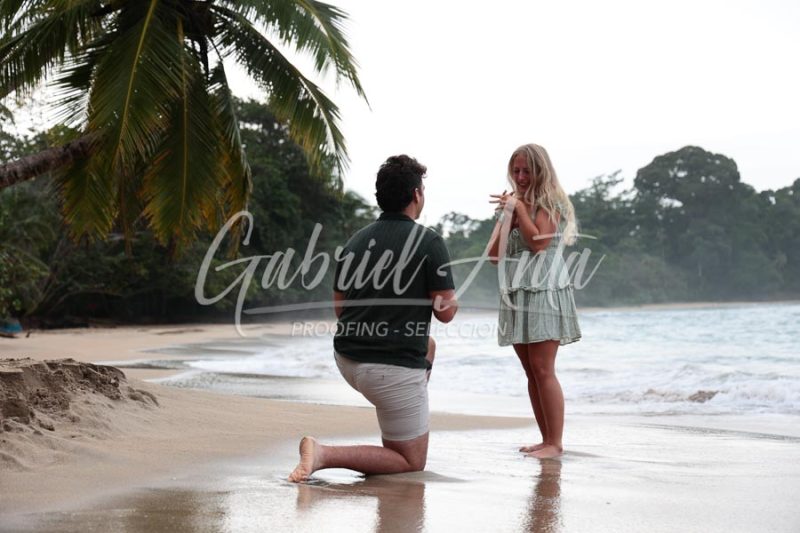 Marriage Proposal Costa Rica Puerto Viejo