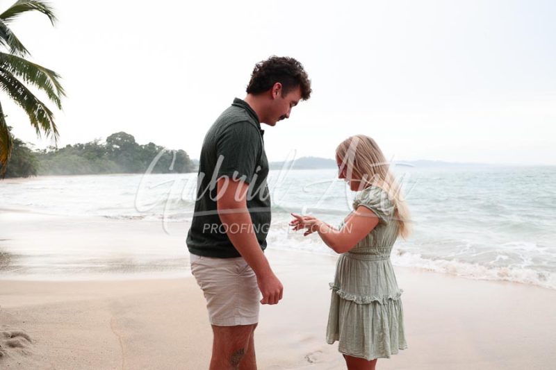 Marriage Proposal Costa Rica Puerto Viejo