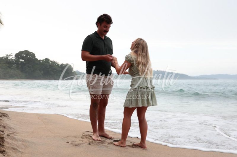 Marriage Proposal Costa Rica Puerto Viejo