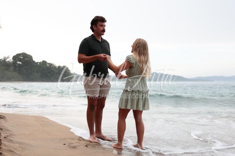 Marriage Proposal Costa Rica Puerto Viejo
