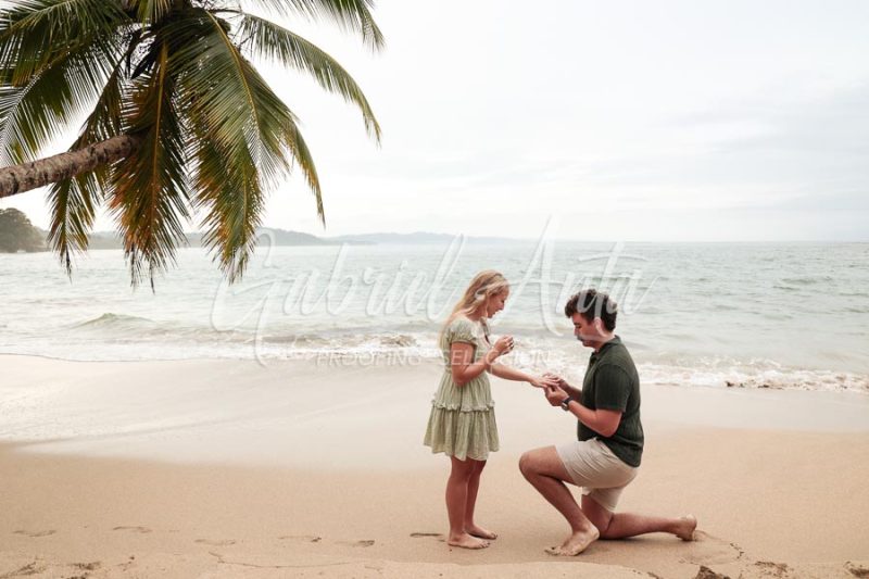 Marriage Proposal Costa Rica Puerto Viejo