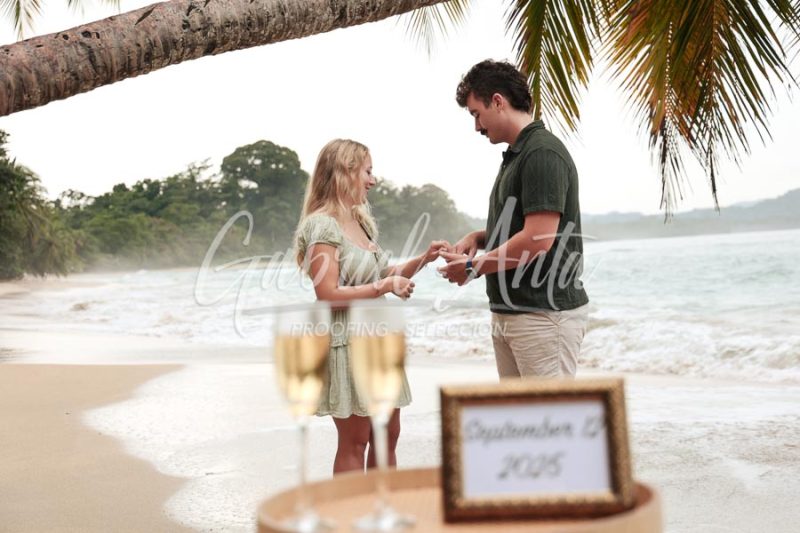 Marriage Proposal Costa Rica Puerto Viejo