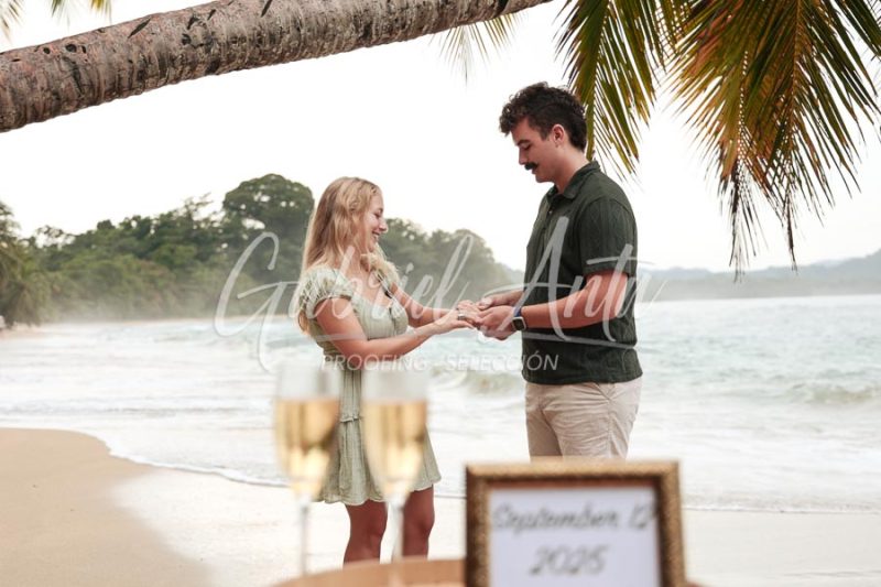 Marriage Proposal Costa Rica Puerto Viejo