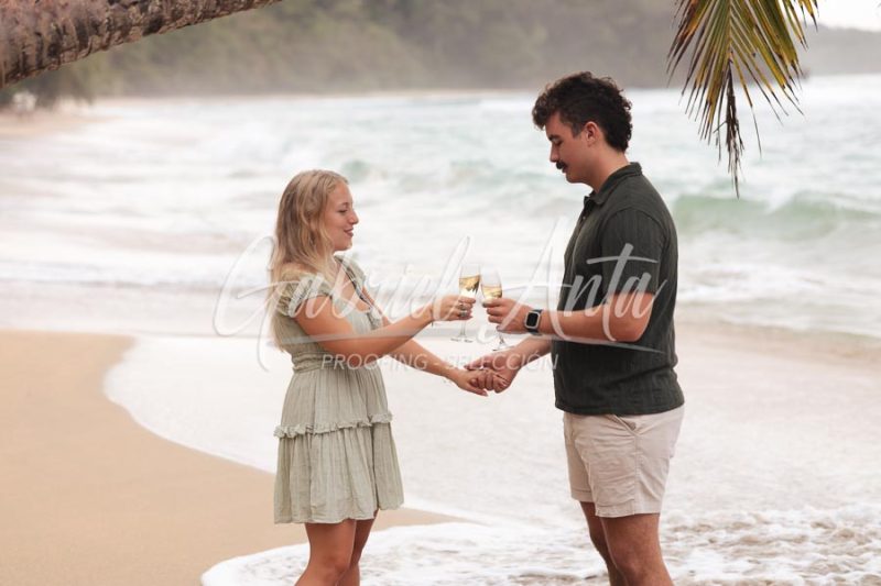 Marriage Proposal Costa Rica Puerto Viejo