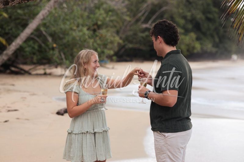 Marriage Proposal Costa Rica Puerto Viejo