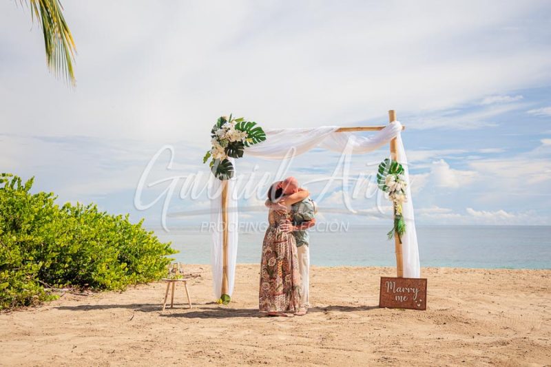 Propuesta de Matrimonio Pedida en Puerto Viejo (Costa Rica)